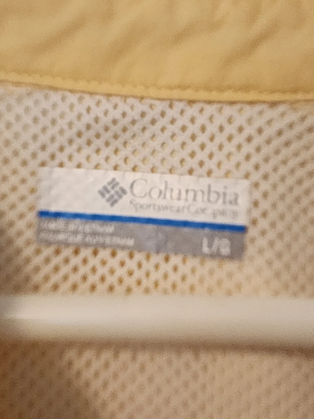 Columbia Yellow Button-Front PFG Outdoor/ Fishing Shirt Size Large - Picture 12 of 15